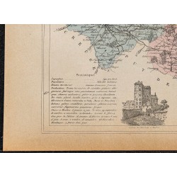 Gravure de 1896ca - Allier (Département) - 4
