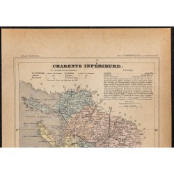 Gravure de 1896ca - Charente-Maritime (Département) - 2