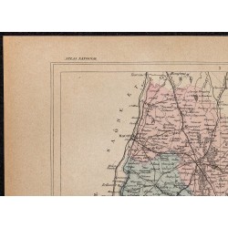 Gravure de 1896ca - Ain (Département) - 2