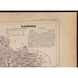Gravure de 1896ca - Landes (Département) - 3