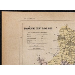Gravure de 1896ca - Saône-et-Loire (Département) - 2