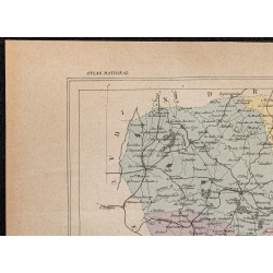 Gravure de 1896ca - Creuse (Département) - 2