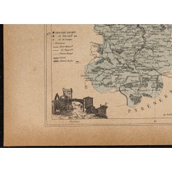 Gravure de 1896ca - Aude (Département) - 4