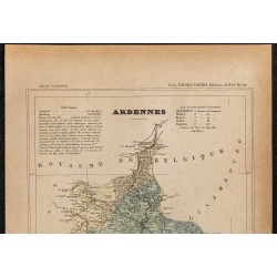 Gravure de 1896ca - Ardennes (Département) - 2