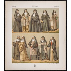 1890 - Costumes de religieuses