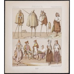 1890 - Costumes des Landes...