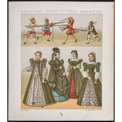 1890 - Costumes féminins du...