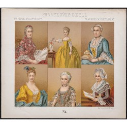 1890 - Mode de femmes du 18ème