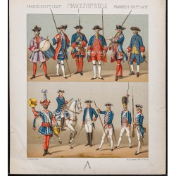 1890 - Garde française et...
