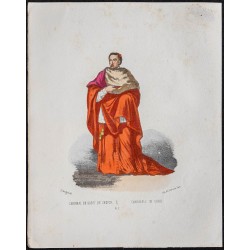 1862 - Cardinal en habit de...