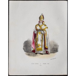 1862 - Costume d'un évêque...