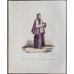 1862 - Prélat de petit manteau