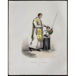 1862 - Costume d'un Prêtre...