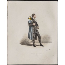 1862 - Costume d'un massier...