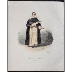 1862 - Costume d'un dominicain