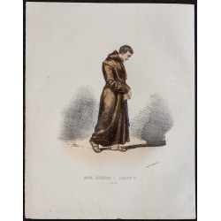 1862 - Costume d'un moine...