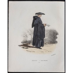 1862 - Costume d'un Augustin