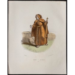 1862 - Costume d'un ermite