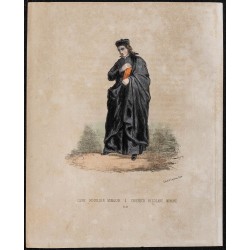 1862 - Costume d'un clerc...