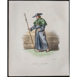 1862 - Costume d'un pèlerin