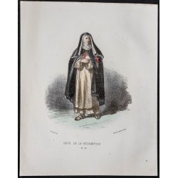 1862 - Costume d'un soeur...