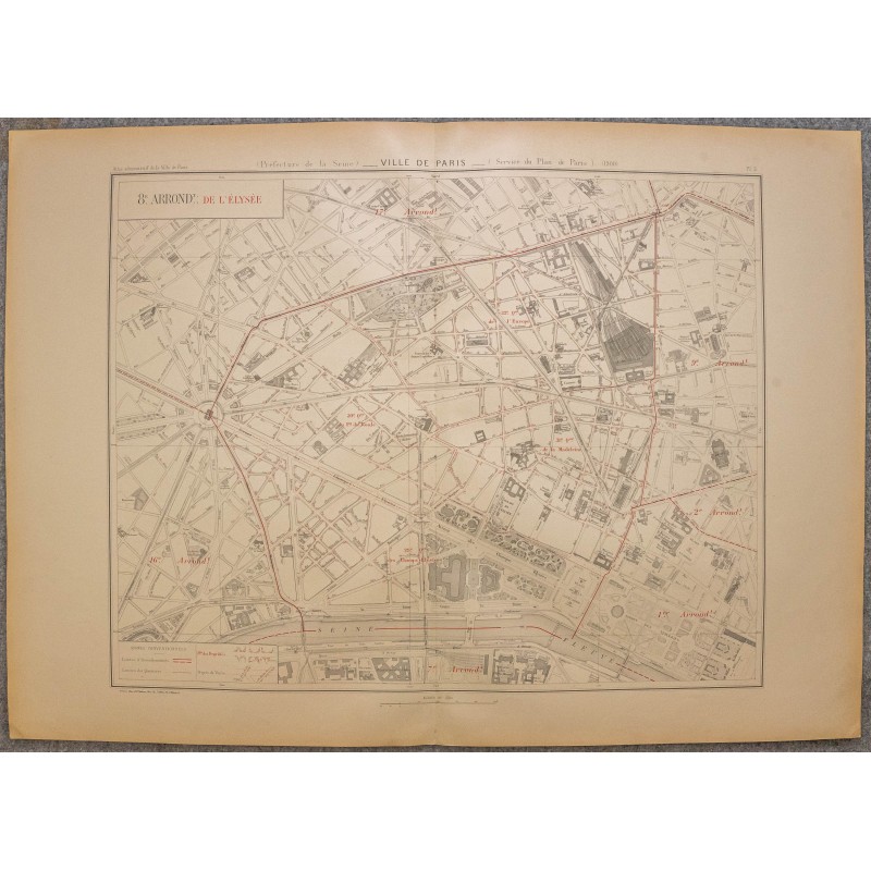 1900 - 8e arrondissement de L'Élysée 