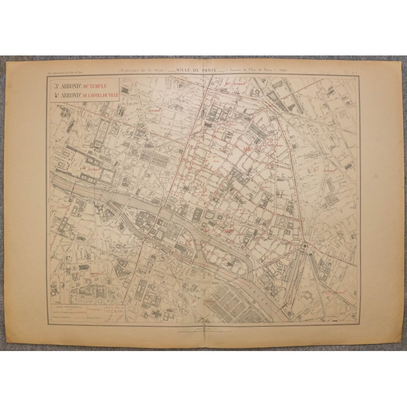 1900 - 3éme et 4ème arrondissement 