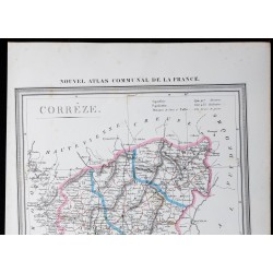 1854 - Département de la Corrèze 