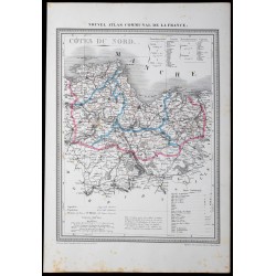 1854 - Département des Côtes-d'Armor 