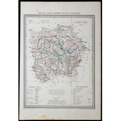 1854 - Département de la Creuse 