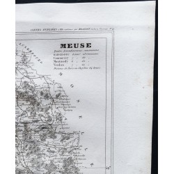 Gravure de 1833 - Département de la Meuse - 3