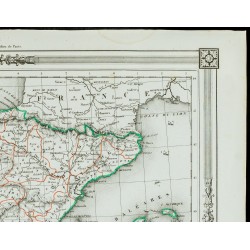 Gravure de 1846 - Espagne et Portugal - 3