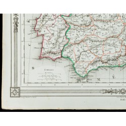 Gravure de 1846 - Espagne et Portugal - 4