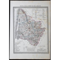 1854 - Département de la Gironde 