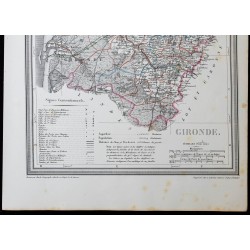 1854 - Département de la Gironde 