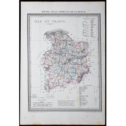 1854 - Département de l'Ille-et-Vilaine 