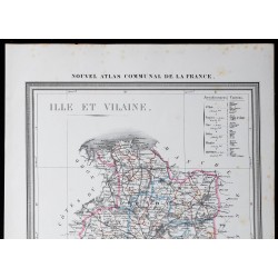 1854 - Département de l'Ille-et-Vilaine 