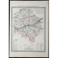 1854 - Département de l'Indre-et-Loire 