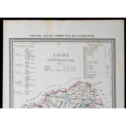 1854 - Département de la Loire-Atlantique 