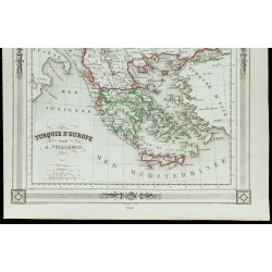 Gravure de 1846 - Turquie d'Europe (Grèce) - 3