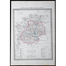 1854 - Département du Lot 
