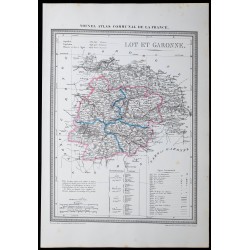 1854 - Département de Lot-et-Garonne 