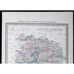 1854 - Département de Lot-et-Garonne 