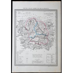 1854 - Département de Lozère 