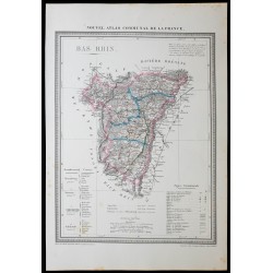 1854 - Département du Bas Rhin 