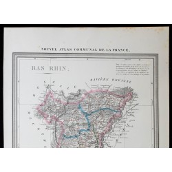1854 - Département du Bas Rhin 