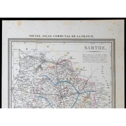 1854 - Département de la Sarthe 