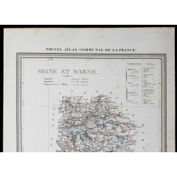 1854 - Département de Seine-et-Marne 