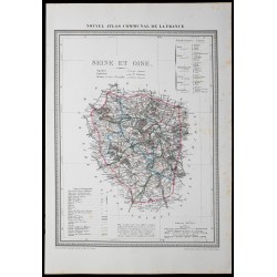 1854 - Département de Seine-et-Oise 