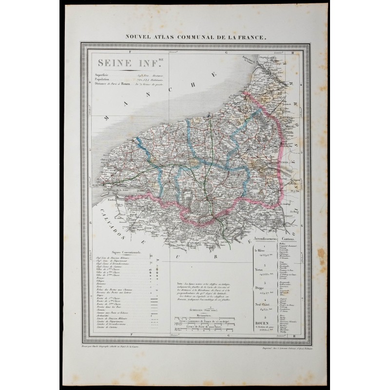 1854 - Département de la Seine-Maritime 